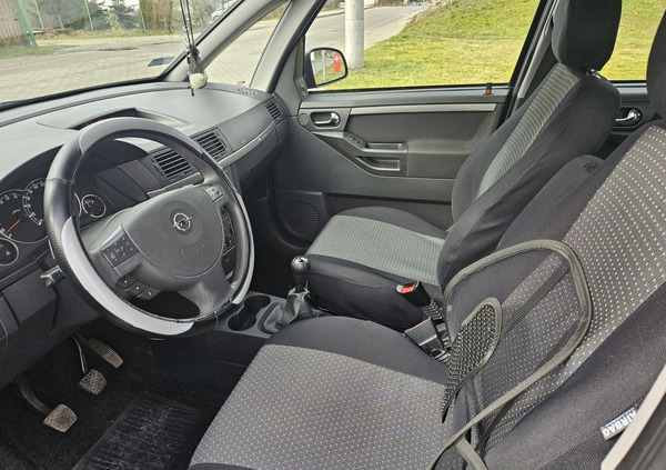 Opel Meriva cena 12800 przebieg: 120000, rok produkcji 2008 z Konstantynów Łódzki małe 121
